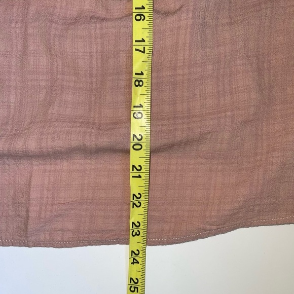 Universal Thread Blush Pink Ruffle Neck Cottagecore Peasant Top Small Women’s - Picture 8 of 11